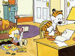 KALVIN I HOBS - Bill Watterson