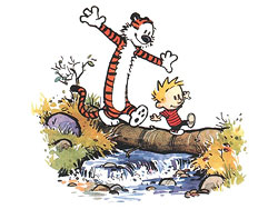 KALVIN I HOBS - Bill Watterson